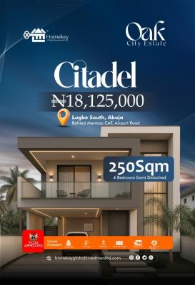 4 Bedroom Semi Detached Duplex, Lugbe District, Abuja, Residential Land for Sale