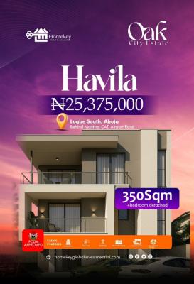 4 Bedroom Fully Detached Duplex, Lugbe District, Abuja, Residential Land for Sale