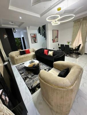 an Ensuite Bedroom with Equipped Kitchen and Living Room, Oral Estate Just After The Second Toll Gate By Chevron Lekki., Lekki, Lagos, Mini Flat (room and Parlour) Short Let