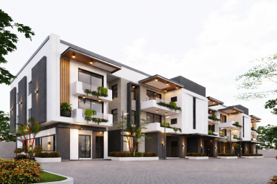 Luxurious 3 Bedroom (shell) Apartments with Exceptional Accessibility, Oakville Apartment, Gaduwa, Abuja., Gaduwa, Abuja, Block of Flats for Sale