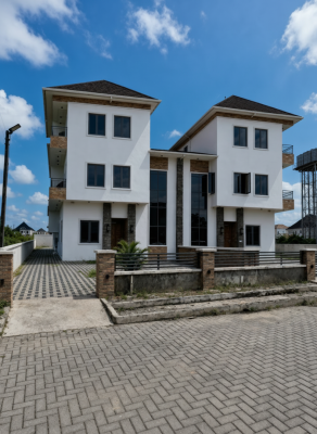 Luxury Twin Duplex, Chaplin Estate, Ogombo, Ajah, Lagos, Semi-detached Duplex for Sale