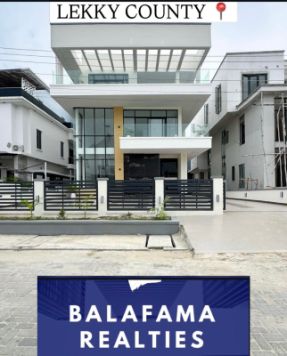 Contemporary 5bed Detached House + Bq + Pool, Ikota, Lekki, Lagos, Detached Duplex for Sale