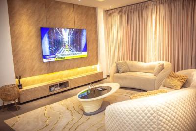 3 Bedrooms Smart Maisonette, Banana Island Road, Riverside Apartment, Ikoyi, Lagos, Flat / Apartment Short Let