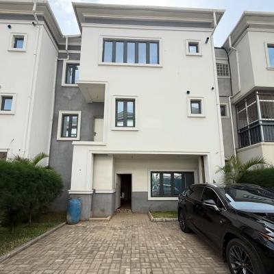 Spacious 4 Bedroom Terrace Duplex 1 Room Bq(advanced Carcass), Maitama District, Abuja, Terraced Duplex for Sale