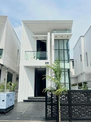 Furnished 5-bedroom Fully Detached House + Bq & Swimming Pool, Chevronn, Lekki, Lagos, Detached Duplex for Sale