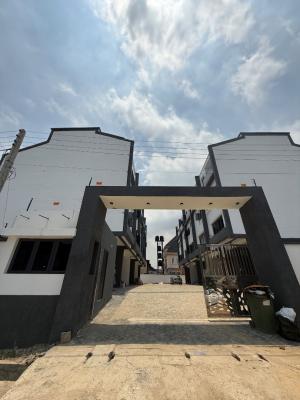Architectural Design Luxury 4 Bedroom Terrace Selling As Carcasses, Gbagada, Lagos, Terraced Duplex for Sale