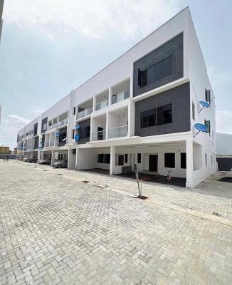 Serviced 4 Bedroom Terrace with 24/7 Power, Pool and Gym, Meadow Hall, Ikate, Lekki, Lagos, Terraced Duplex for Sale