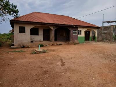 3 Units of Room and Parlour Self Contain ( Mini Flat)  with Two Shops, Ile-oyin Liadi, Maya, Ikorodu, Lagos, Block of Flats for Sale