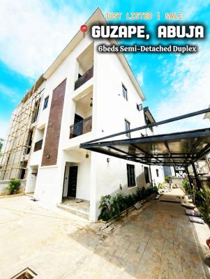 Luxury 6-bedroom Semi Detached Duplex with Bq, Guzape District, Abuja, Semi-detached Duplex for Sale