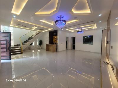 Luxury 5 Bedroom Fully Detached Duplex with Bq and Cinema, Ikota Villa Estate Beside Mega-chicken Eatery, Ikota, Lekki, Lagos, Detached Duplex for Sale
