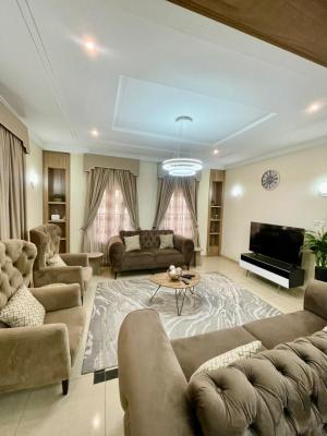 Beautiful 3 Bedroom Serviced & Furnished Apartment,acs,inverter, Serene Neighborhood Inside an Estate, Katampe Extension, Katampe, Abuja, Flat / Apartment for Rent