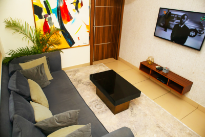 Modern Ikoyi 1br - Fast Wi-fi & Work-ready, 2, 36 Turnbull Road, Ikoyi, Lagos, Mini Flat (room and Parlour) Short Let