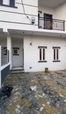 Newly Built and Neatly Finished 4 Bedroom Terraced Duplex, Off Yetunde Brown, Ifako, Gbagada, Lagos, Terraced Duplex for Sale