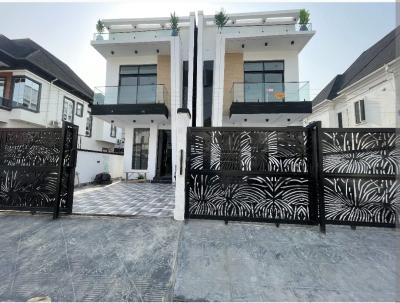 Exquisite 4bedroom Semi Detached Duplex with a Bq, Ikota, Lekki, Lagos, Semi-detached Duplex for Sale