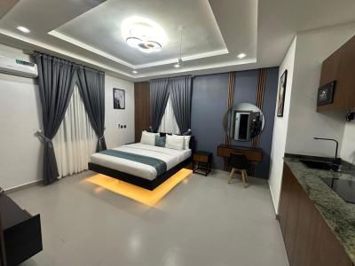 Studio Apartment, Life Camp, Abuja, Self Contain (single Rooms) Short Let