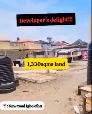 Buy and Build Land, New Road Lekki (before Chevron, Lekki, Lagos, Land for Sale