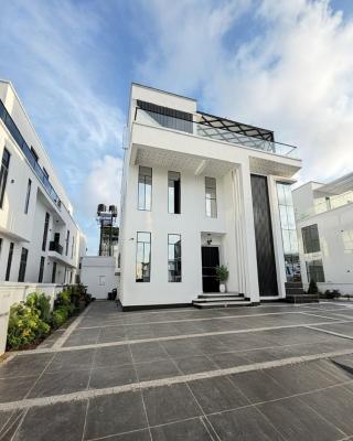 5bedroom Duplex with Cinema, Swimming Pool, Pentfloor, Pinnock Beach Estate, Osapa, Lekki, Lagos, Detached Duplex for Sale