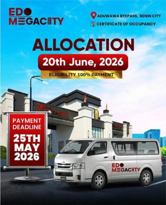 Premium Plots of Land in a Luxury Secured Private Estate, Edo Mega City, Aduwawa By-pass, Akoko Edo, Edo, Mixed-use Land for Sale