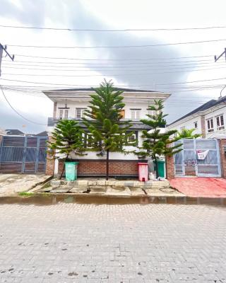 Lovely 4 Bedroom Semi Detached Duplex with Bq, Osapa London, Osapa, Lekki, Lagos, Semi-detached Duplex for Sale
