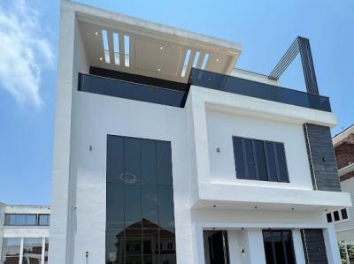 Exquisite Luxury Automated 5 Bedroom Duplex + 2 Room Bq, Cinema & Pool, Pinnock Beach Estate, Lekki, Lagos, Detached Duplex for Sale