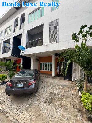 a Very Spacious 3 Bedrooms Terrace Duplex in a Fully Serviced Estate, Horizon Cyberville Estate By The Coastal Road, Ikate, Lekki, Lagos, Terraced Duplex for Rent