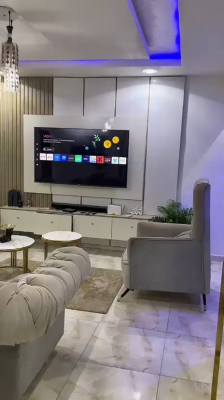 Luxuriously Furnished 3-bedroom Flat, Enl Estate, Guzape District, Abuja, Flat / Apartment for Rent