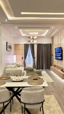 Furnished 2 Bedroom Apartment -- Snowdrop Apartments, Ilasan, Ilasan, Lekki, Lagos, Flat / Apartment for Rent
