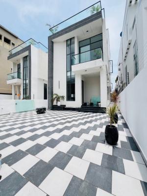 Spacious 5 Fully Bedroom Detached +bq, Cinema, Gym, Rooftop Terrace &, Inside a Call to Access and Well Structure Estate in Osapa, Osapa, Lekki, Lagos, Detached Duplex for Sale