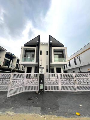 Luxury 4-bedroom Self-compound Semi-detached House with Boys Quarters, Ikotaa Gra, Lekki, Lagos, Semi-detached Duplex for Sale
