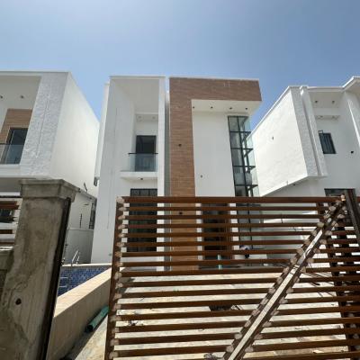 Exquisitely Built 4 Bedroom Fully Detached Duplex with Pool and Bq, Chevron, Lekki, Lagos, Detached Duplex for Sale