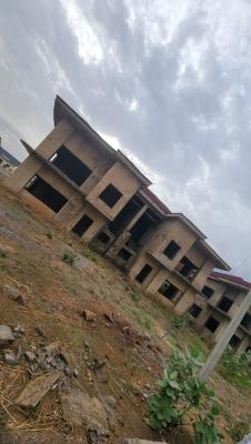 Twin Four Bedrooms Semi-detached Duplex, Corner Piece(carcass), Cluster River Park Estate Airport Road, Lugbe District, Abuja, Semi-detached Duplex for Sale