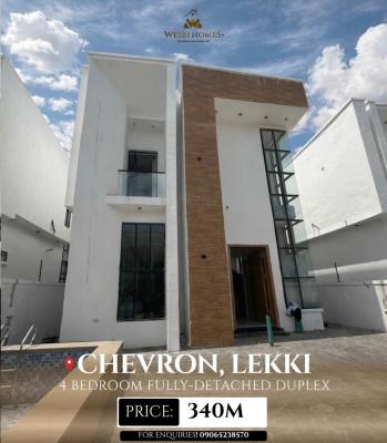 Luxurious 4 Bedroom Detached with Bq and Pool, Lekki, Lekki, Lagos, Detached Duplex for Sale