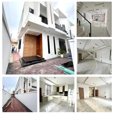Luxury Brand New 5 Bedrooms Fully Detached Duplex with Bq and Swimming, Chevron, Lekki, Lagos, Detached Duplex for Sale