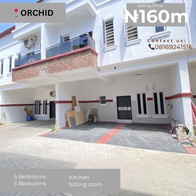5 Bedroom Home, Orchid Road, Lekki, Lagos, Terraced Duplex for Sale