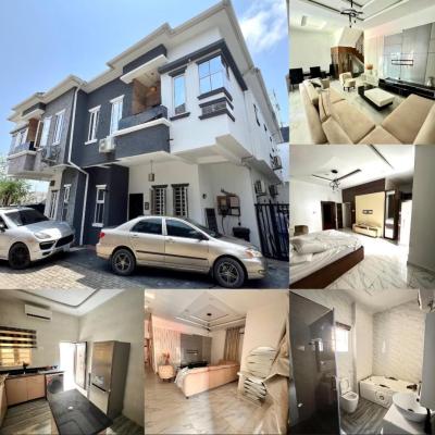 Luxury 4 Bedrooms Semi Detached Duplex Fully Furnished and Self Service, Lekki Conservation, Lekki, Lagos, Semi-detached Duplex for Rent