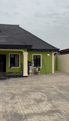 New 3-bedroom Bungalow with Shop, Sango Lagos, Sango Ota, Ogun, Detached Bungalow for Sale