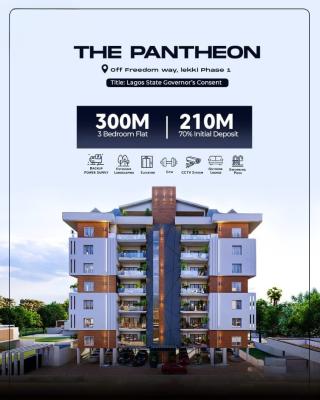 Luxury Flats & Maisonette Penthouses in a Premium Estate, The Pantheon, Lekki Phase 1, Lekki, Lagos, Block of Flats for Sale