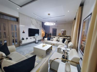 Fully Furnished Luxury 5 Bedroom Semi Detached Duplex with Car Port, Ikate, Lekki, Lagos, Semi-detached Duplex for Rent
