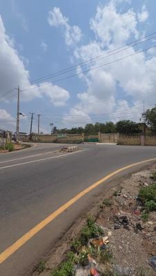 Commercial 1343sqm of Land Fenced on a Tarred Road on T Junction, St Louise Gram School, Vetenary, Mokola, Challenge, Ibadan, Oyo, Mixed-use Land for Sale