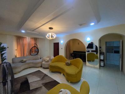 Furnished 3  Bedroom Apartment, in a Secured Estate, Wuye, Abuja, Flat / Apartment for Rent