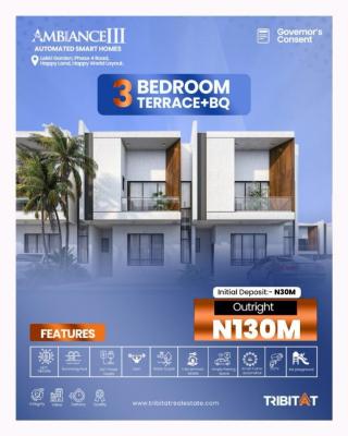Luxury Smart Homes with Excellent Facilities, The Ambiance Iii / Abraham Adesanya, Ajiwe, Ajiwe, Ajah, Lagos, Terraced Duplex for Sale