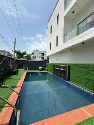 4bedroom Terrace Duplex with a Bq, Ikate, Lekki, Lagos, Terraced Duplex for Rent