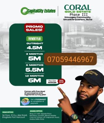 Plots of Affordable Land in Ibusa, Umuekea Quarters Ibusa, Oshimili North, Delta, Mixed-use Land for Sale