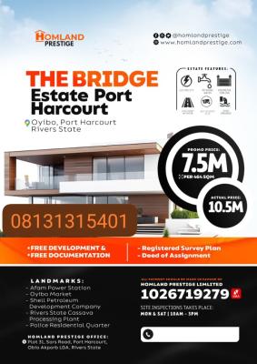 Plots of Affordable Lands, Obigbo Market, Oyigbo, Rivers, Mixed-use Land for Sale