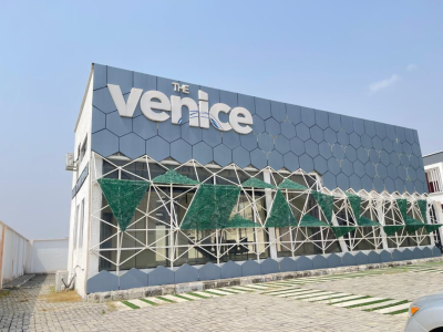 Luxury Finished Flats and Terrace with Excellent Facilities, The Venice, Sangotedo, Ajah, Lagos, Block of Flats for Sale