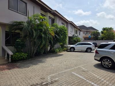 a Serviced  4 Bedroom  Terrace Duplex with a Room Bq, Lekki Phase 1, Lekki, Lagos, Terraced Duplex for Rent