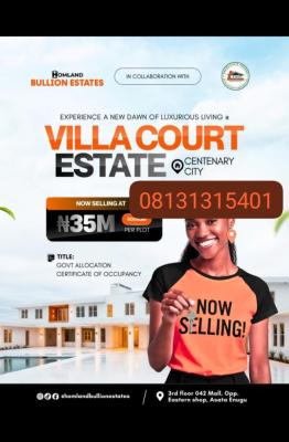 Plots of Luxury Land, Centinery City, Enugu, Enugu, Mixed-use Land for Sale