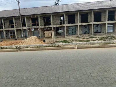 Newly Built Block of Shops — Owutu Ishawo Road via Agric Bus Stop, Isawo, Ikorodu, Lagos