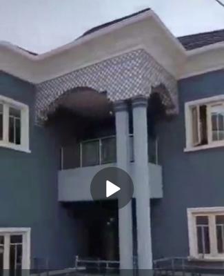 a Newly Built Block of 5-bedrm Duplex, 2-bedrm  and 2nos  Mini Flats, Alayaki Street Off Enilolobo Bus Stop Off Giwa Road, Iju Ishaga, Ifo, Ogun, Detached Duplex for Sale