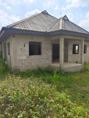 Cheap: Uncompleted 4 Bedroom Fully Detach Bungalow on (a Plot), @ Orile Egun Estate Area, Pakuro, Off Lagos Ibadan Expressway, Mowe Town, Ogun, Detached Bungalow for Sale